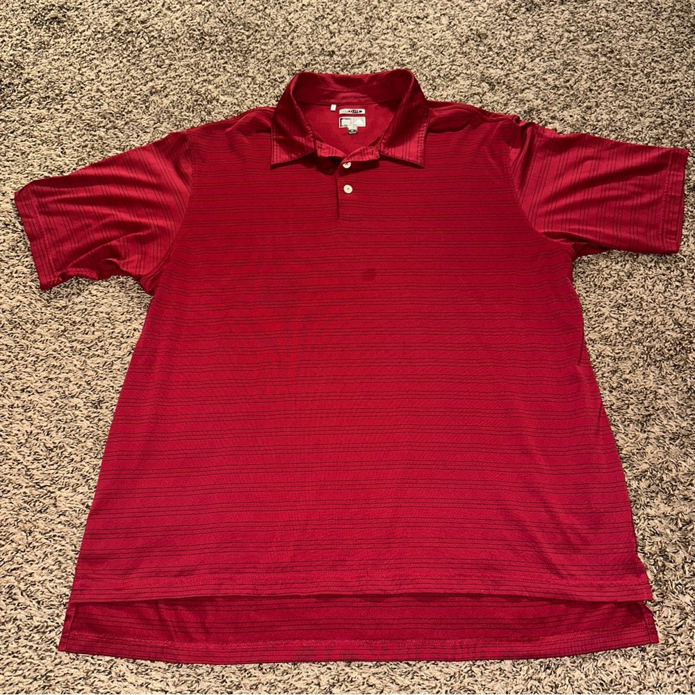 adidas Bold Crimson Polo Shirt
